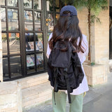 バックルナイロンリュック