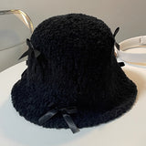 ミニリボンフレンチボアハット