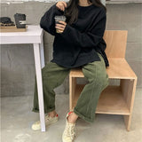 ビッグオーバースリットロンT