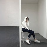 リングジップクロップドパーカー