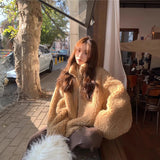 フルジップボリュームボアブルゾン