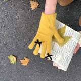 ミニリボンカラー手袋