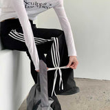 トラックラインタイジャージパンツ