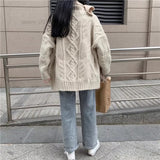 オーバーケーブルカーディガン