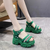 厚底トリプルベルトサンダル