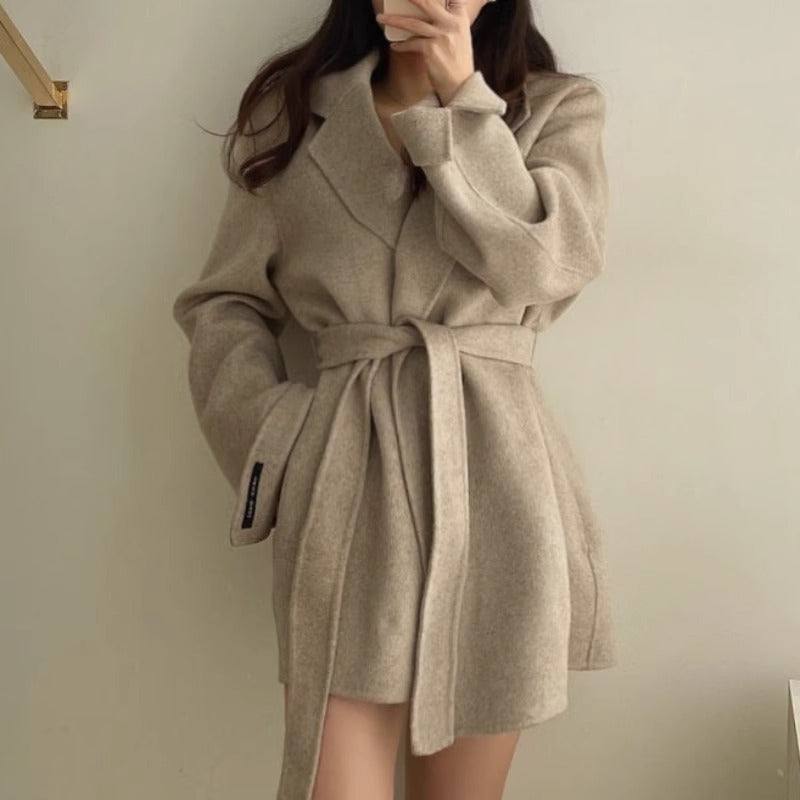 スリムシルエットコート