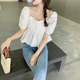 パールチェーンパフトップス