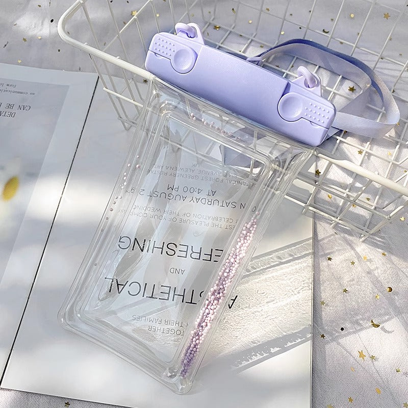 オーロラシェイク防水スマホケース