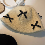 ミニリボンフレンチボアハット