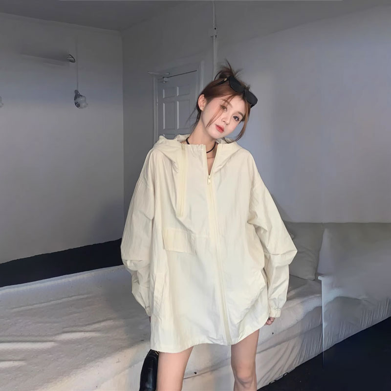 ダブルジップオーバーウィンドブレーカー