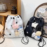 クリアポケットスターナップザック