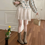 スカラップリボンパターンスカート