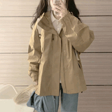 ハイネックライトマウンテンパーカー