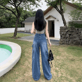 リラックスルーズカーゴデニム