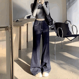 インディゴノーマルフレアデニム