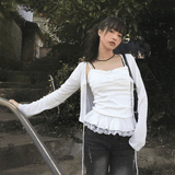 バレエフリルレースキャミソール