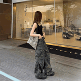 カモフラージュルーズデニム