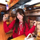 リボンフリルレディライクカーディガン