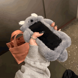 モモンガぬいぐるみiPhoneケース