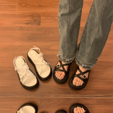 スキニーストラップサンダル