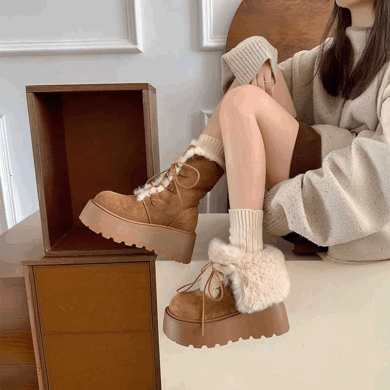 2wayレースアップファームートンブーツ – GIRLS CRUSH