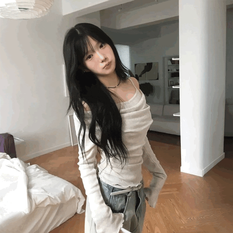 オフショルダー カットレイヤードトップス オフショルダーレイヤードトップス – Girls Crush
