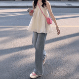 ライトウォッシュストレートデニム