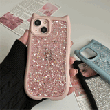 【iPhone17対応】スパークリングキャットiPhoneケース