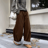 裏地ストライプカラーパンツ