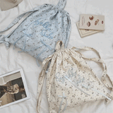 フローラルリボンナップザック