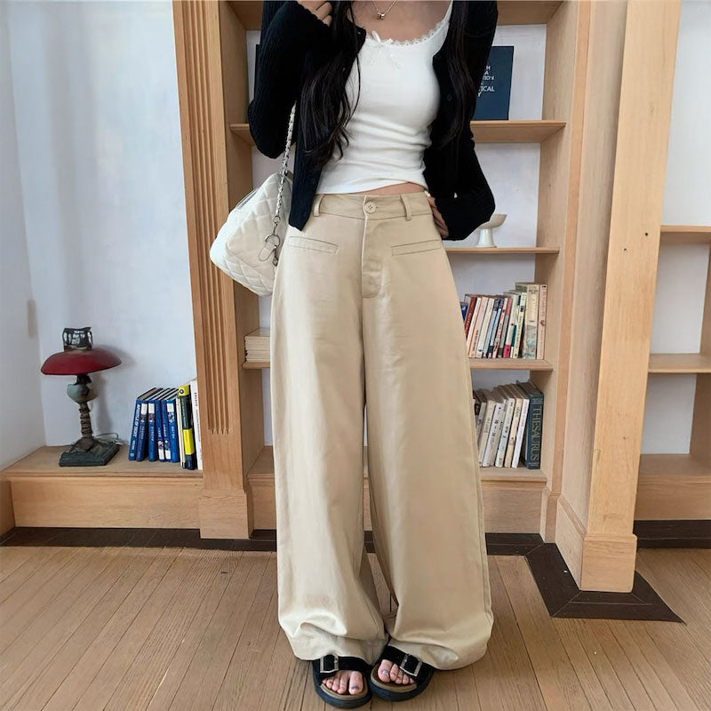 ルーズワイドリラックスチノパン