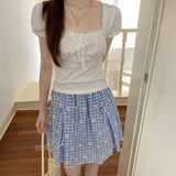 スカラップリボンパターンスカート