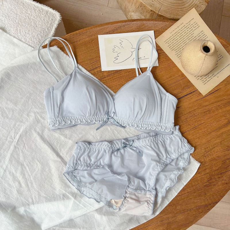 スムースミルキーブラ&ショーツSET