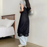 シースルーキャミワンピース