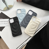 マットハートビームiPhoneケース