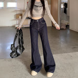 インディゴノーマルフレアデニム