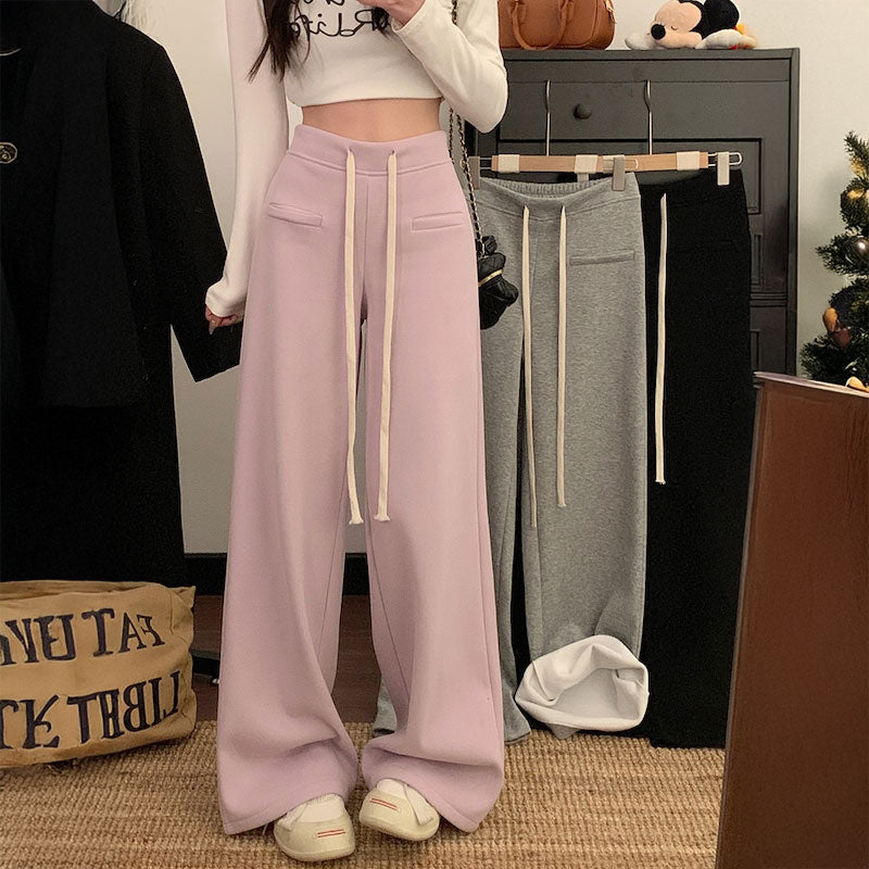 裏起毛スムージースウェットフレアパンツ