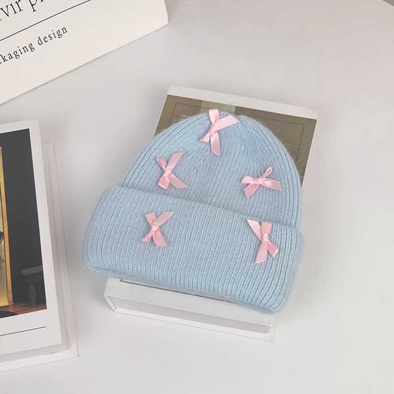 ミニリボンリブビーニー