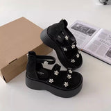 フラワービジューベルトサンダル