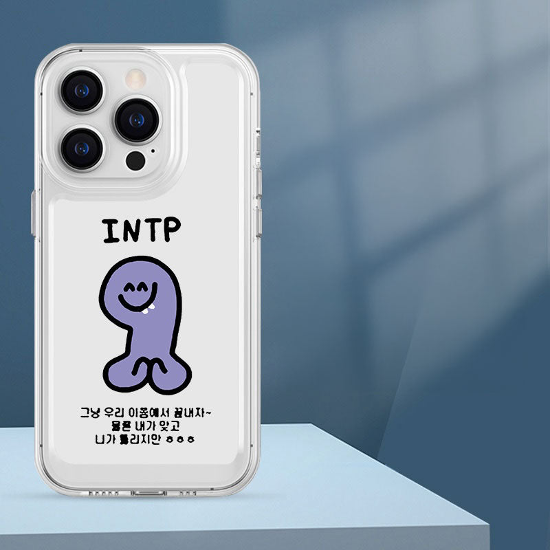 【iPhone17対応】MBTIキャラクターiPhoneケース