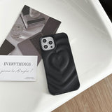 マットハートビームiPhoneケース