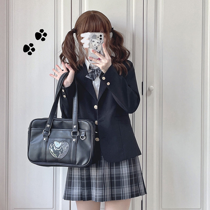 ハートポケットスクールバッグ