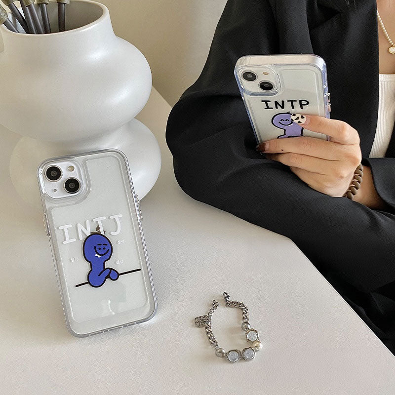 【iPhone17対応】MBTIキャラクターiPhoneケース