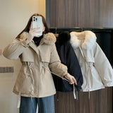 ドロストカジュアルファーコート