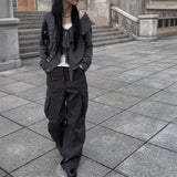 ルーズフリルリボンカーディガン