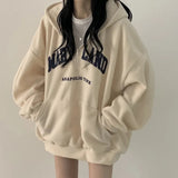 アメリカンハーフジップスウェット