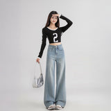 サイドラインステッチスマートデニム