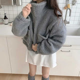 ハイネックボアポケットブルゾン