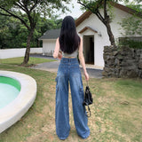 リラックスルーズカーゴデニム