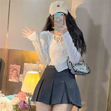 アシンメトリーフロントタイトップス